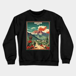 Huichapan Hidalgo Mexico Vintage Tourism Travel Crewneck Sweatshirt